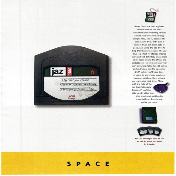1998 Iomega Products Floppy Disk Drive Print Ad/Poster/Article Vintage Magazine - Picture 5 of 12